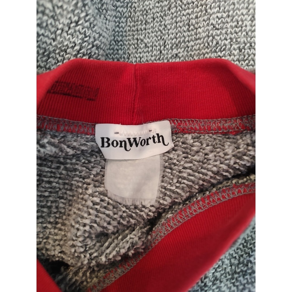 90's Vintage BonWorth Sweatshirt Fall Autumn Cardinals & Leaves Modest Retro L - Picture 4 of 6